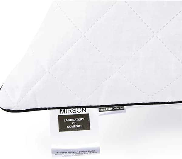 Фото - Подушка стандартна MirSon бамбукова Royal Pear 0414 середня 60х60 см (2200000041500)