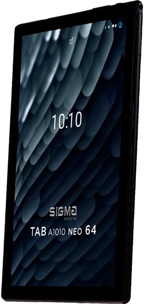 Фото - Уценка - Планшет Sigma mobile Tab A1010 Neo 4/64GB 4G Dual Sim Black+чехол-книга