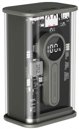 Батарея мобильная Gembird 9000 mAh (PB09-TQC3-01) - Фото 1