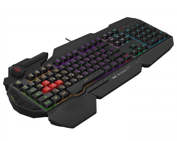 Фото - Клавиатура проводная игровая Bloody B310N  (Black)