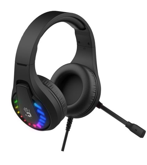 Фото - Гарнітура дротова ігрова Bloody G230 Black