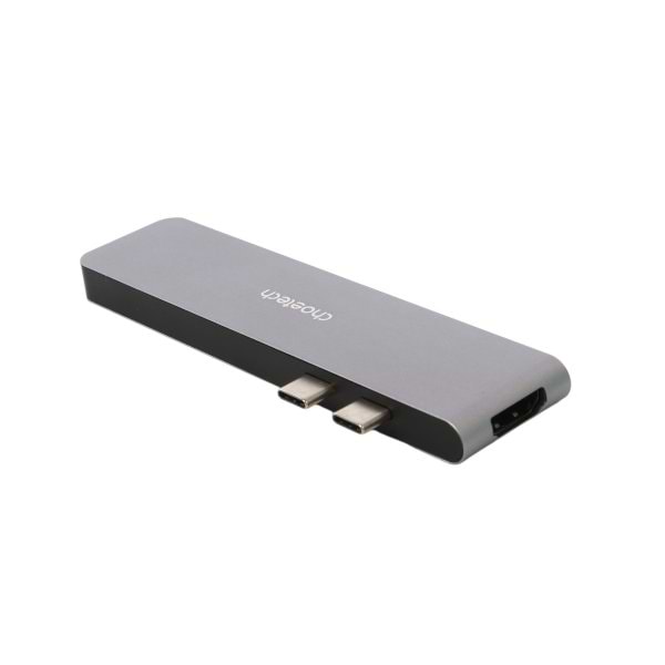 Фото - Хаб USB Choetech 7в1 (HUB-M14-GY-V2)