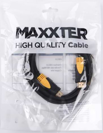 Фото - Кабель HDMI Maxxter HDMI V.2.0, 4К 60Гц 2 m (VP-HDMI-2M)