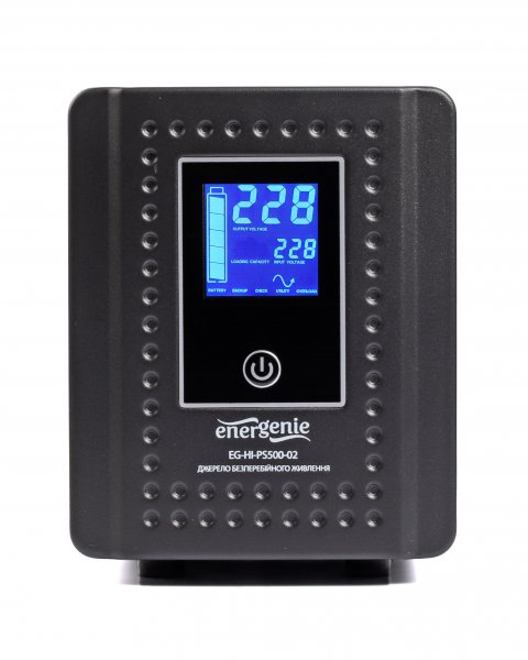 Фото - Источник бесперебойного питания EnerGenie 500VA (EG-HI-PS500-02)