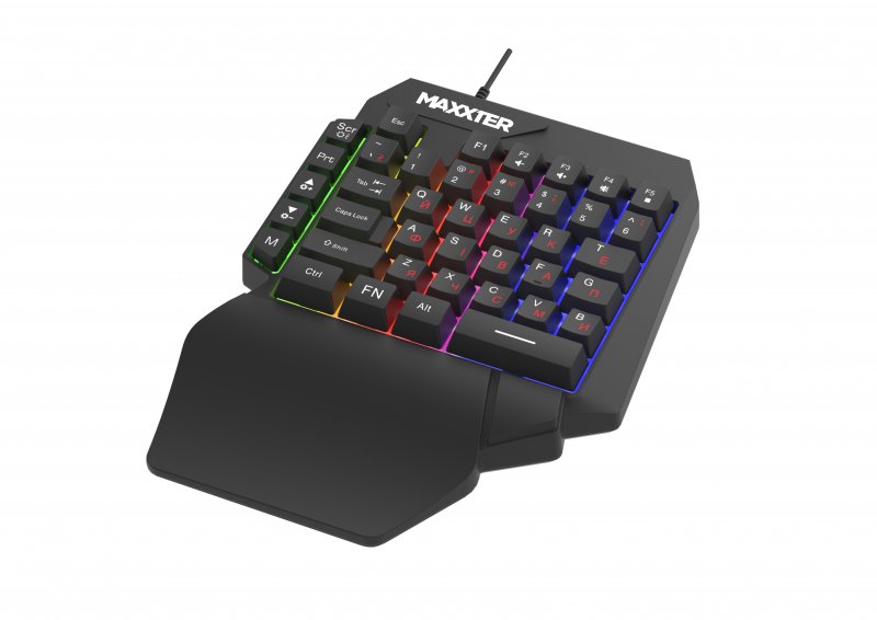 Фото - Клавиатура проводная игровая Maxxter KBG-OH-01B-UA