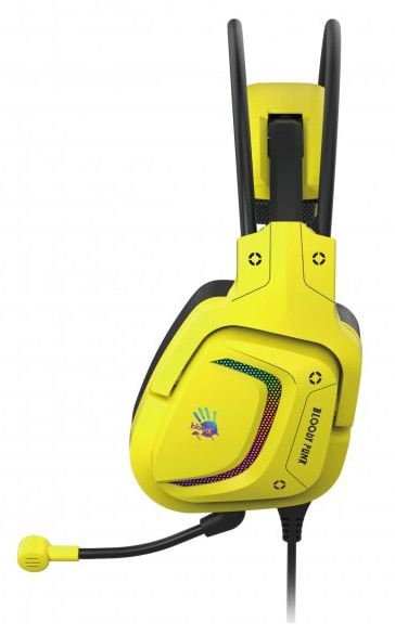 Фото - Гарнітура дротова ігрова Bloody G575 (Punk Yellow)