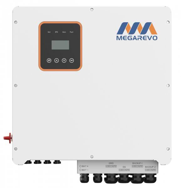 Інвертор гібридний сонячний MEGAREVO R12KH3