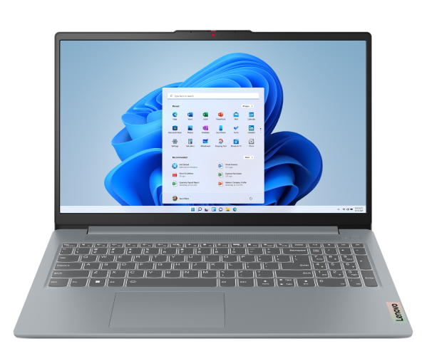 Фото - Ноутбук Lenovo IdeaPad Slim 3 15ABR8 (82XM00GCRA) Arctic Grey
