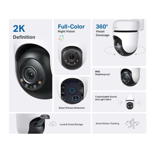 Фото - IP-камера TP-Link Tapo C510W