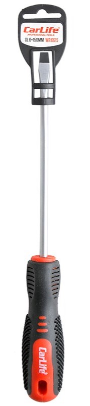 Викрутка CarLife SL6x150 мм Cr-V 6150 (WR6615)