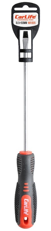 Викрутка CarLife SL5x150 мм Cr-V 6150 (WR6515)