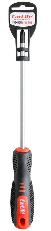Викрутка CarLife PH2x150 мм Cr-V 6150 (WR6215)