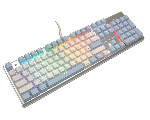 Фото - Клавіатура дротова ігрова A4tech FS100 (Icy Blue)