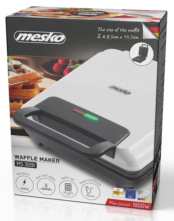 Фото - Вафельница Mesko MS 3091