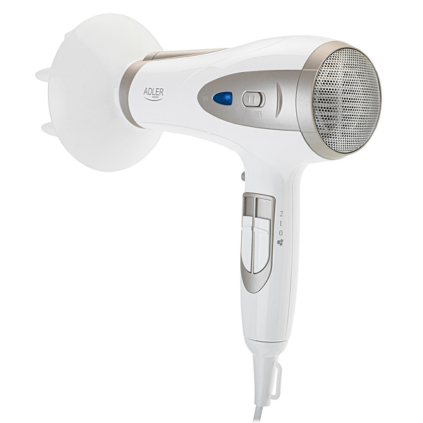 Фото - Фен Adler AD 2248 White Champagne