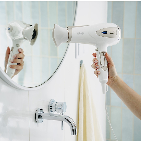 Фото - Фен Adler AD 2248 White Champagne