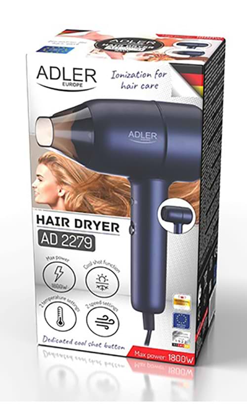 Фото - Фен Adler AD 2279 Navy