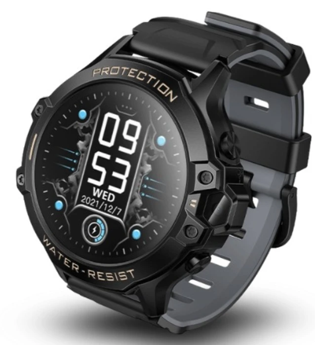 Дитячий годинник HOCO Y107 4G 32mm 700 mAh IP54 black (6942007666053)