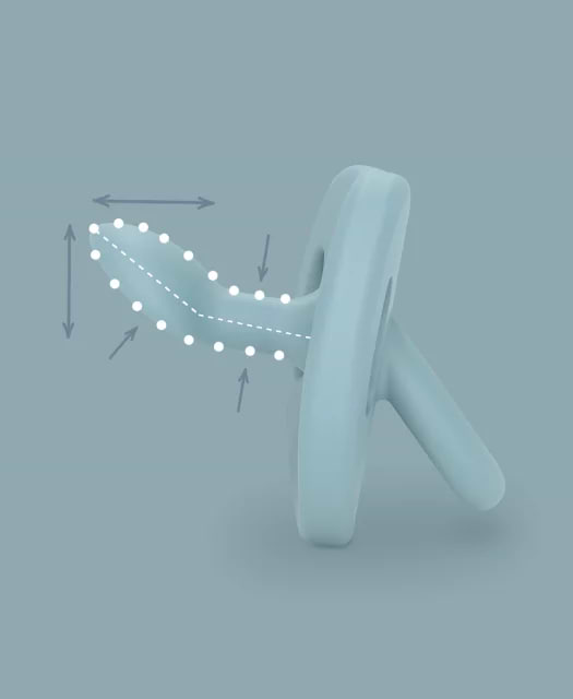 Фото - Анатомическая пустышка Suavinex 0-6 мес. Colour Essence коричневая (308082)