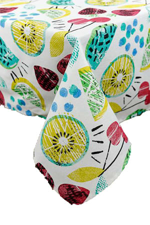 Скатерть прямоугольная Прованс Red cherries 136х180 см (032992)