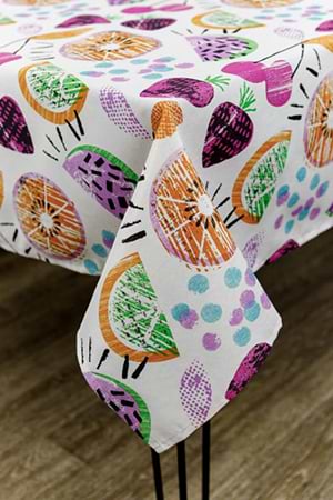 Скатертина прямокутна Прованс Violet cherries 136х220 см (033056)