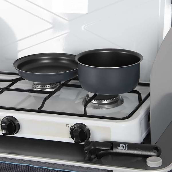 Фото - Набор посуды туристический Bo-camp Trekking 5 Pieces Anthracite (2300351)