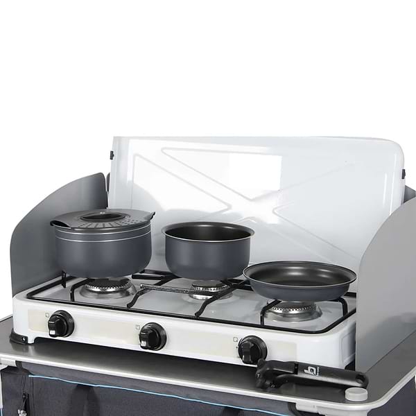 Фото - Набор посуды туристический Bo-camp Trekking 5 Pieces Anthracite (2300351)