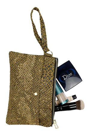 Фото - Косметичка ART KNIT Python руда 14x21 см (037886)