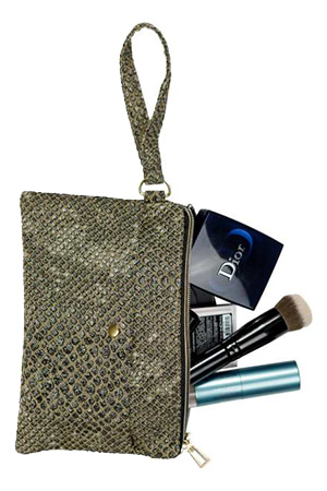 Косметичка ART KNIT Python коричнева 14x21 см (037890)