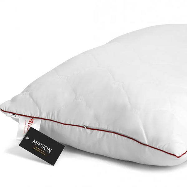 Фото - Подушка стандартная MirSon шелковая Eco Jojo 0547 Средняя 70х70 см (2200000393517)