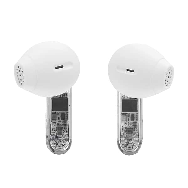 Фото - Навушники-вкладиші бездротові TWS JBL Tune Flex 2 Ghost White (JBLTFLEX2GWHT)