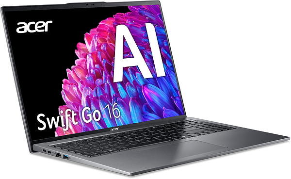 Фото - Ноутбук Acer Swift Go 16 SFG16-72-53VK (NX.KYAEU.001) Steel Gray