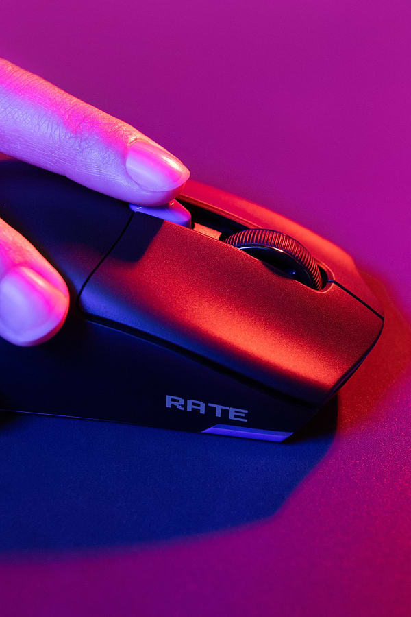 Фото - Мышь беспроводная игровая Proove Gaming Rate Special Edition Black/Purple (CMRTWRS03001)