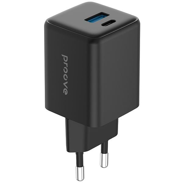 Фото - Мережевий зарядний пристрій Proove Pocket GaN 30W (Type-C + USB) black (WCPG30110001)