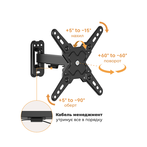 Фото - Кріплення для телевізора iTECH LCD42B