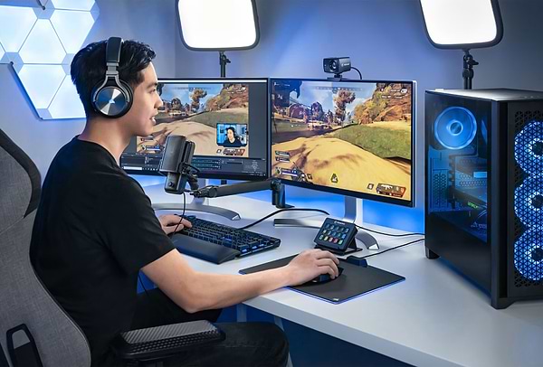 Фото - Стійка-пантограф для мікрофона Elgato Wave Mic Arm LP (10AAN9901)