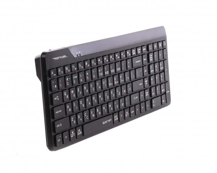 Фото - Клавіатура бездротова A4tech FBK23 AS (Black)