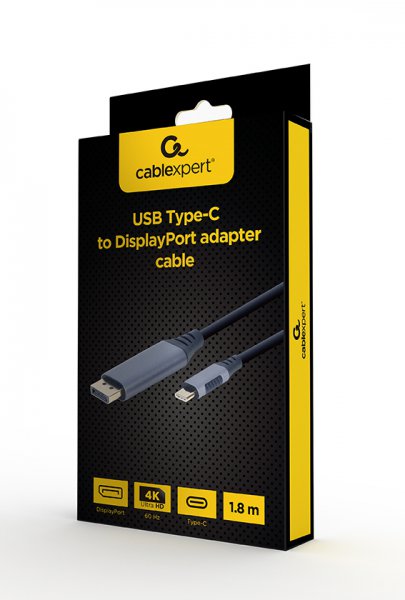 Фото - Кабель Cablexpert USB-C to DisplayPort 1.8m (CC-USB3C-DPF-01-6)