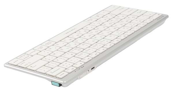 Фото - Клавіатура бездротова A4tech Fstyler FBX51C (White)