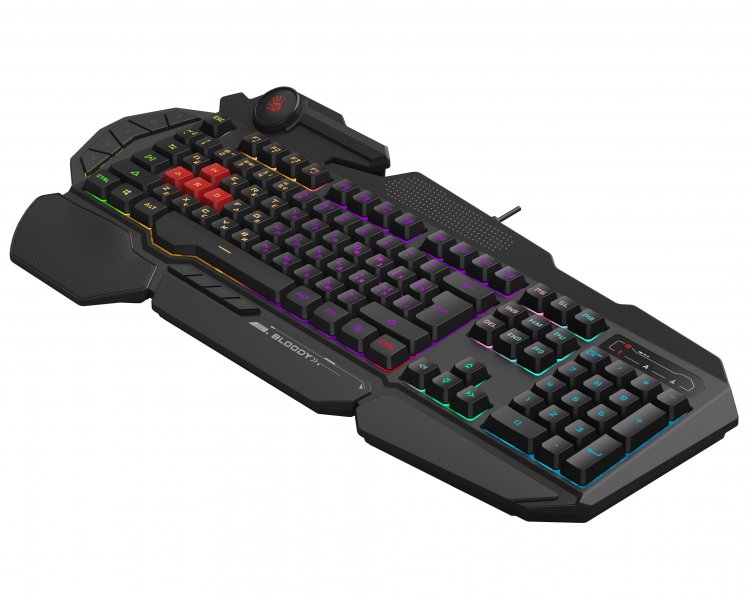 Фото - Клавиатура проводная игровая Bloody B310N  (Black)