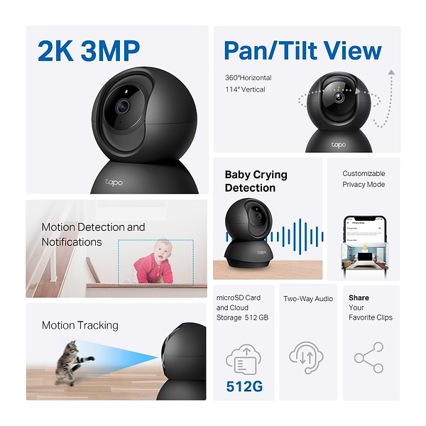 Фото - IP-камера TP-Link Tapo C211