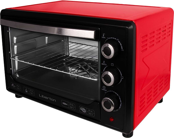 Фото - Піч електрична Liberton LEO-380 Red