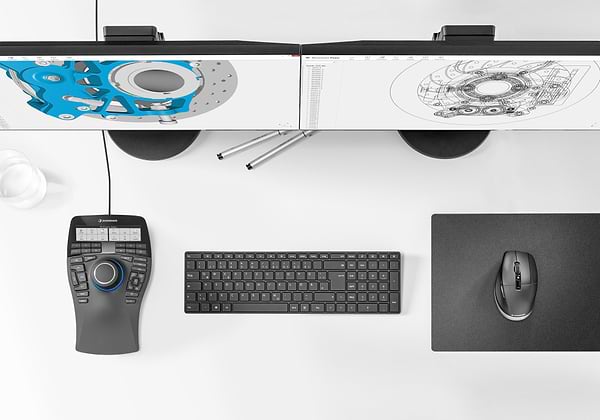 Фото - Мышь беспроводная 3Dconnexion SpaceMouse Enterprise Kit 2 (3DX-700135)