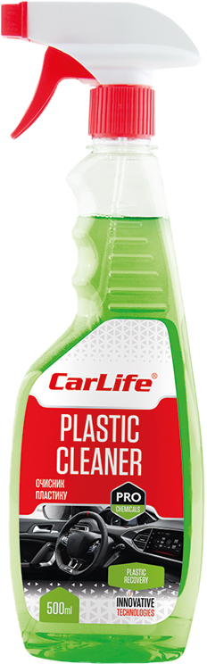 Очисник для авто CarLife пластику та вінілу Plastic Cleaner 500 мл (CF518)