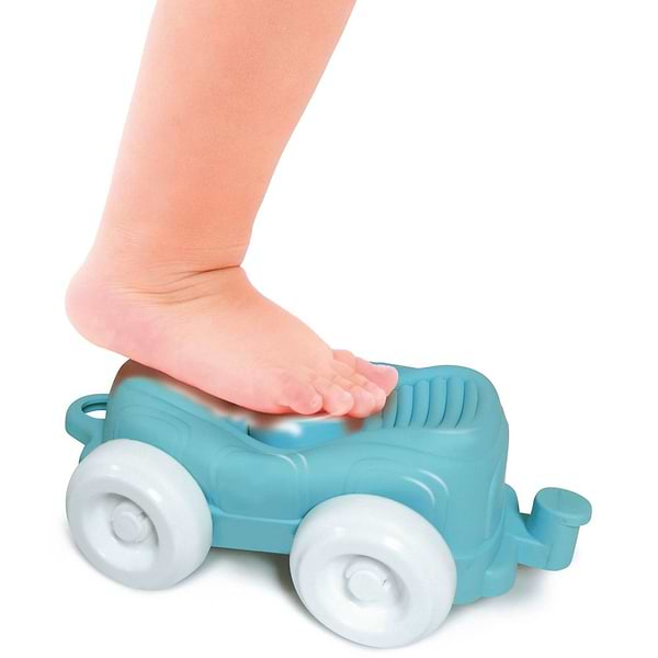 Фото - Базовий ігровий транспорт для малюка Clementoni з конструктором Sensory Train серія Soft Clemmy (17424)