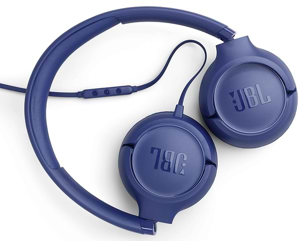 Фото - Наушники накладные проводные JBL Tune 530C Blue (JBLT530CBLU)