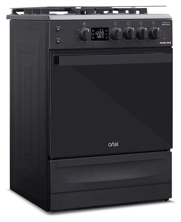 Фото - Плита газова ARTEL Apetito 04-E Black-Matt