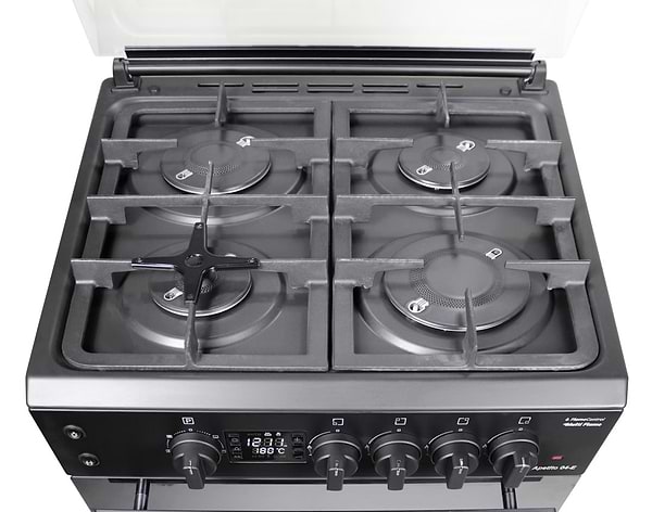 Фото - Плита газова ARTEL Apetito 04-E Black-Matt