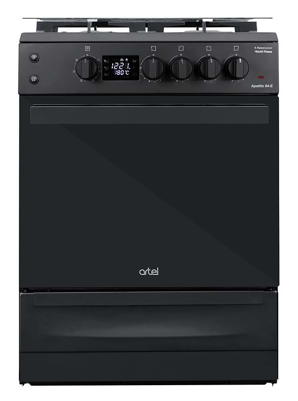 Фото - Плита газова ARTEL Apetito 04-E Black-Matt