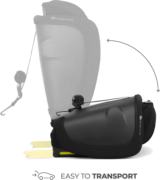 Фото - Автокрісло Kinderkraft Fix2Go i-Size Black (KCFI2GO0BLK0000)